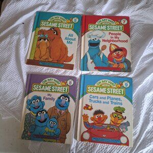 sesame street hardcover books